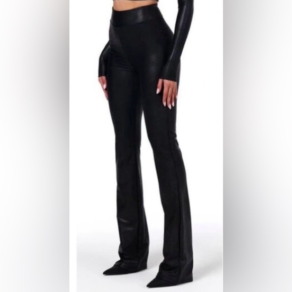 Naked Wardrobe Liquid Faux Leather Pants 🌴 - Picture 7 of 7